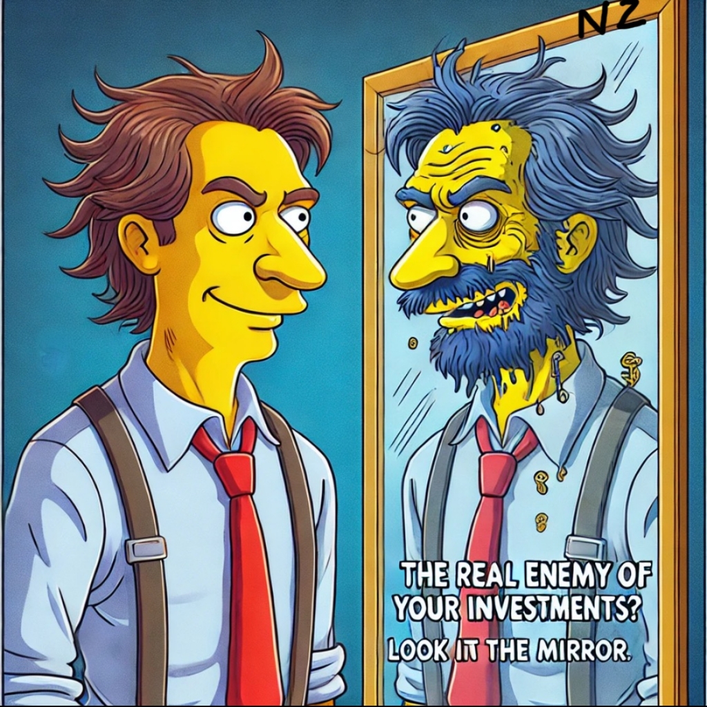 Il vero nemico dei tuoi investimenti? Guarda allo specchio.