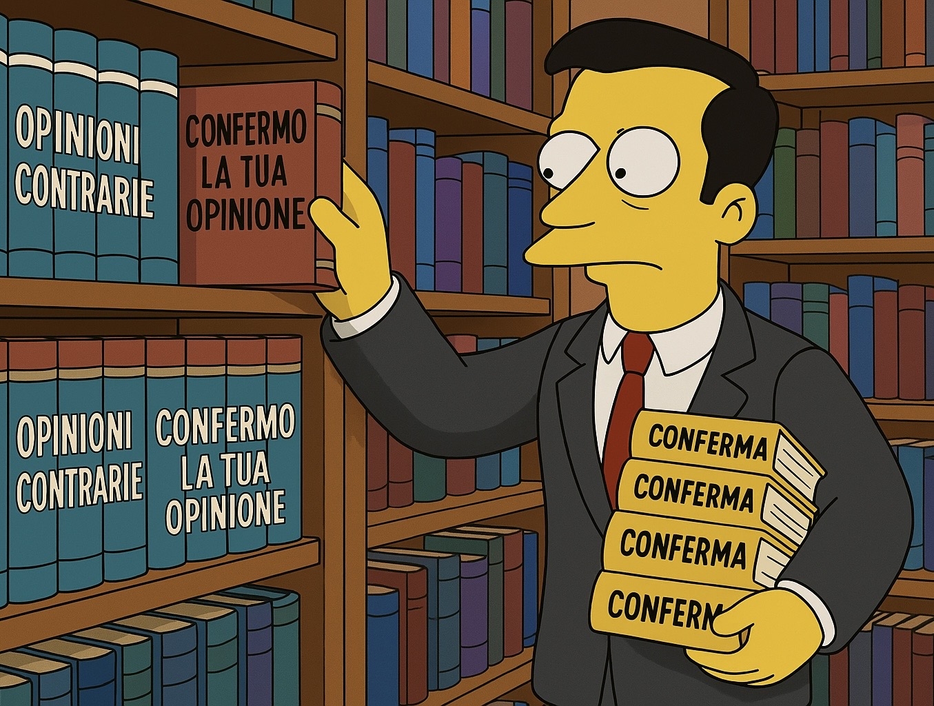 Cerchiamo conferme, non verità